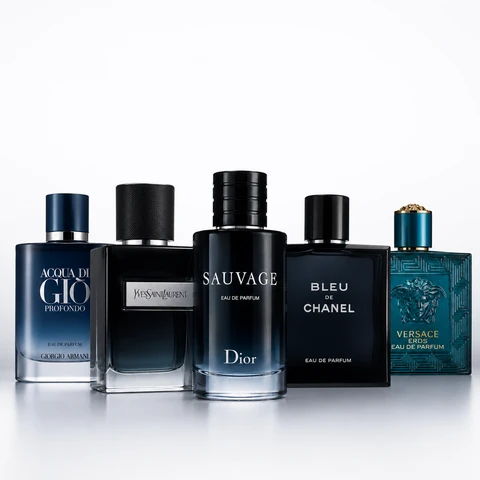 Los cinco perfumes del combo